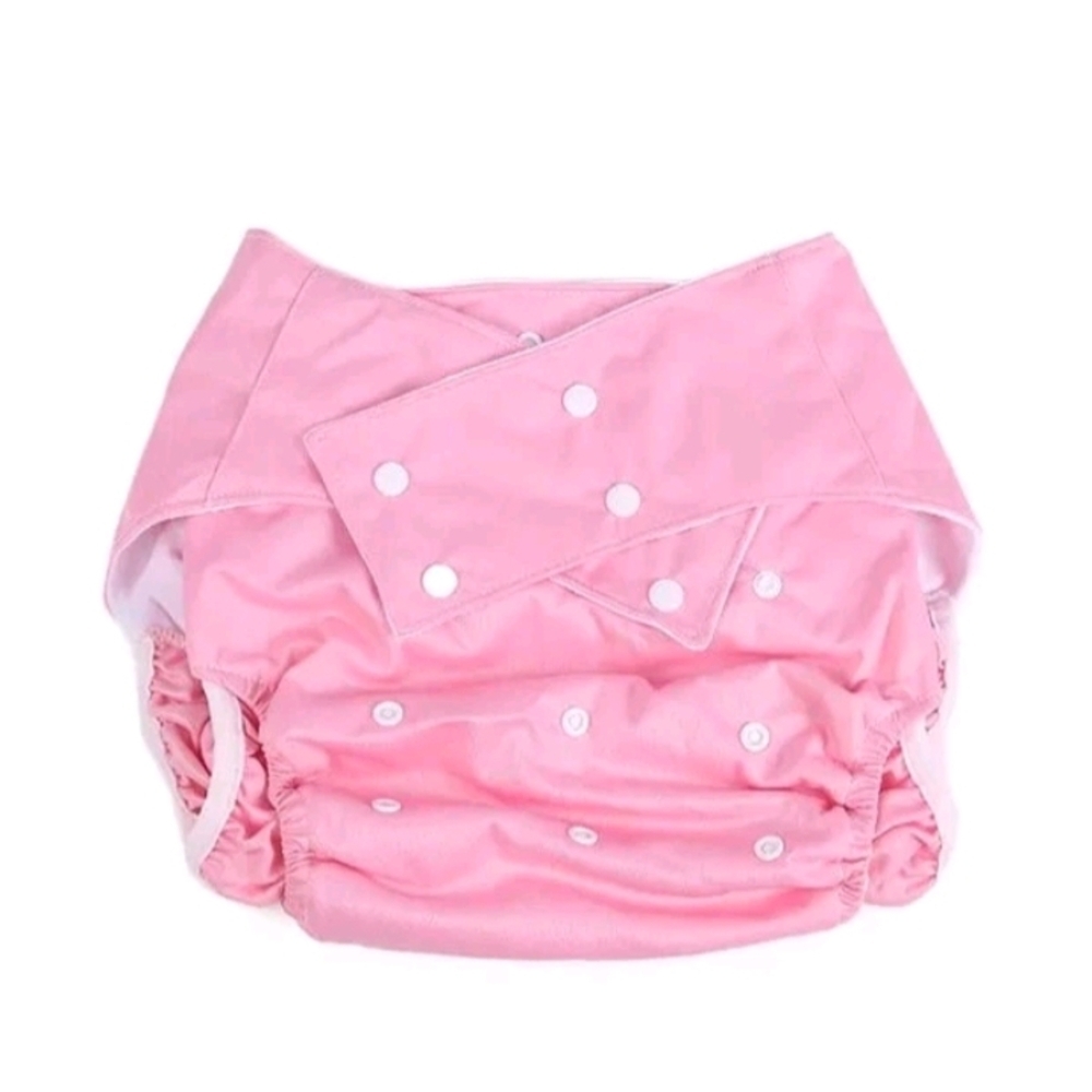 Pink Reusable Adult Cloth Diaper